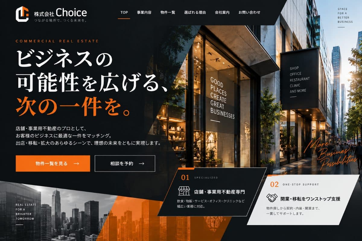 株式会社C様 Webサイト