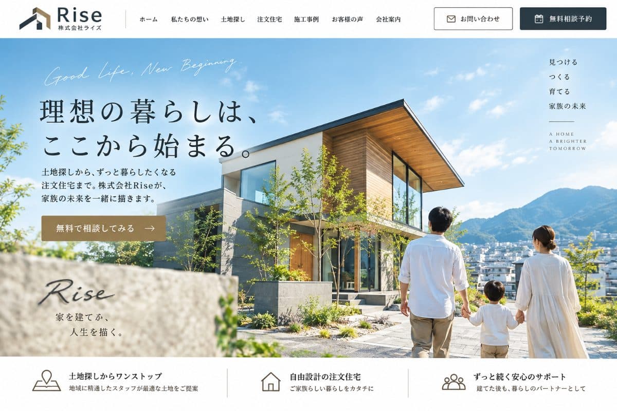 株式会社R様 Webサイト