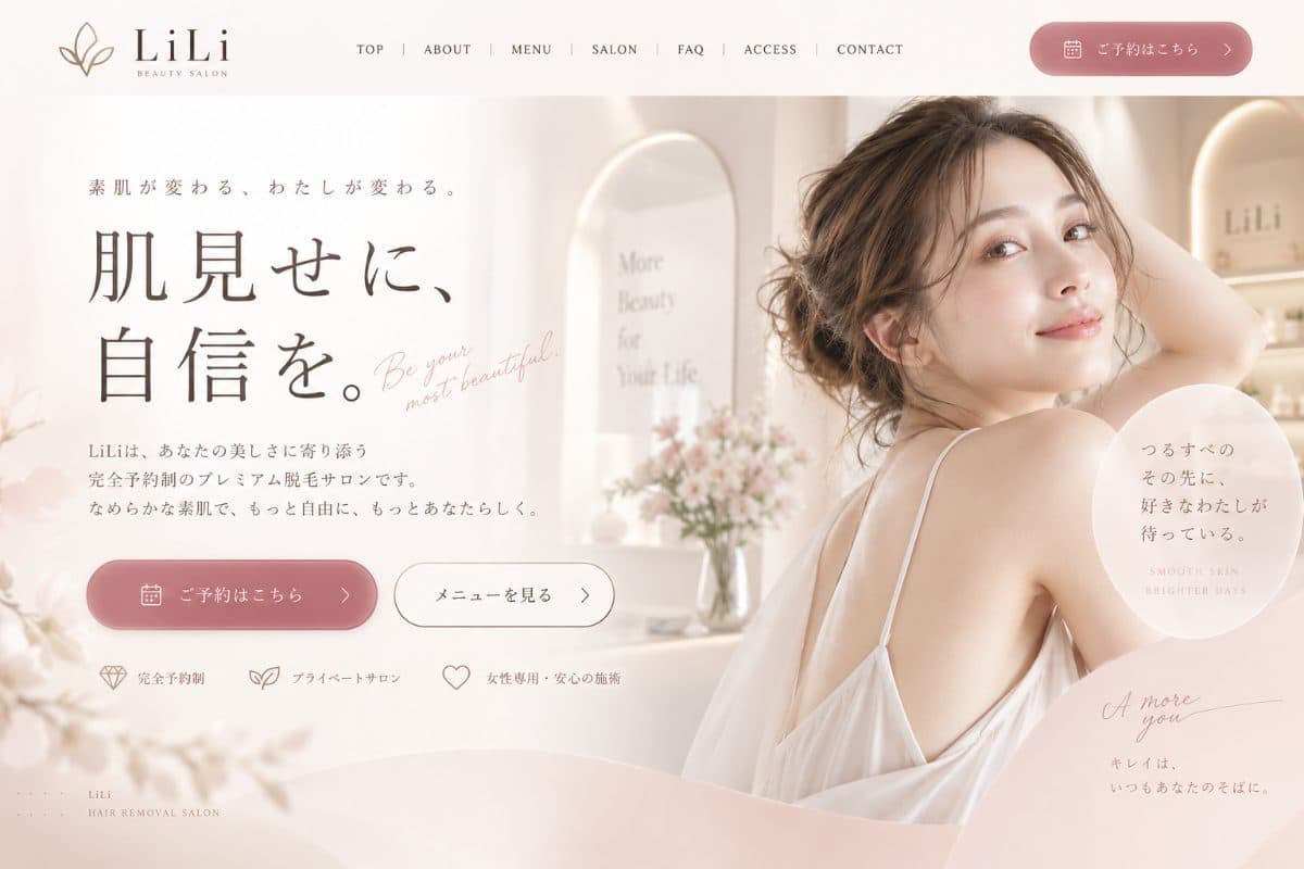 株式会社L様 Webサイト