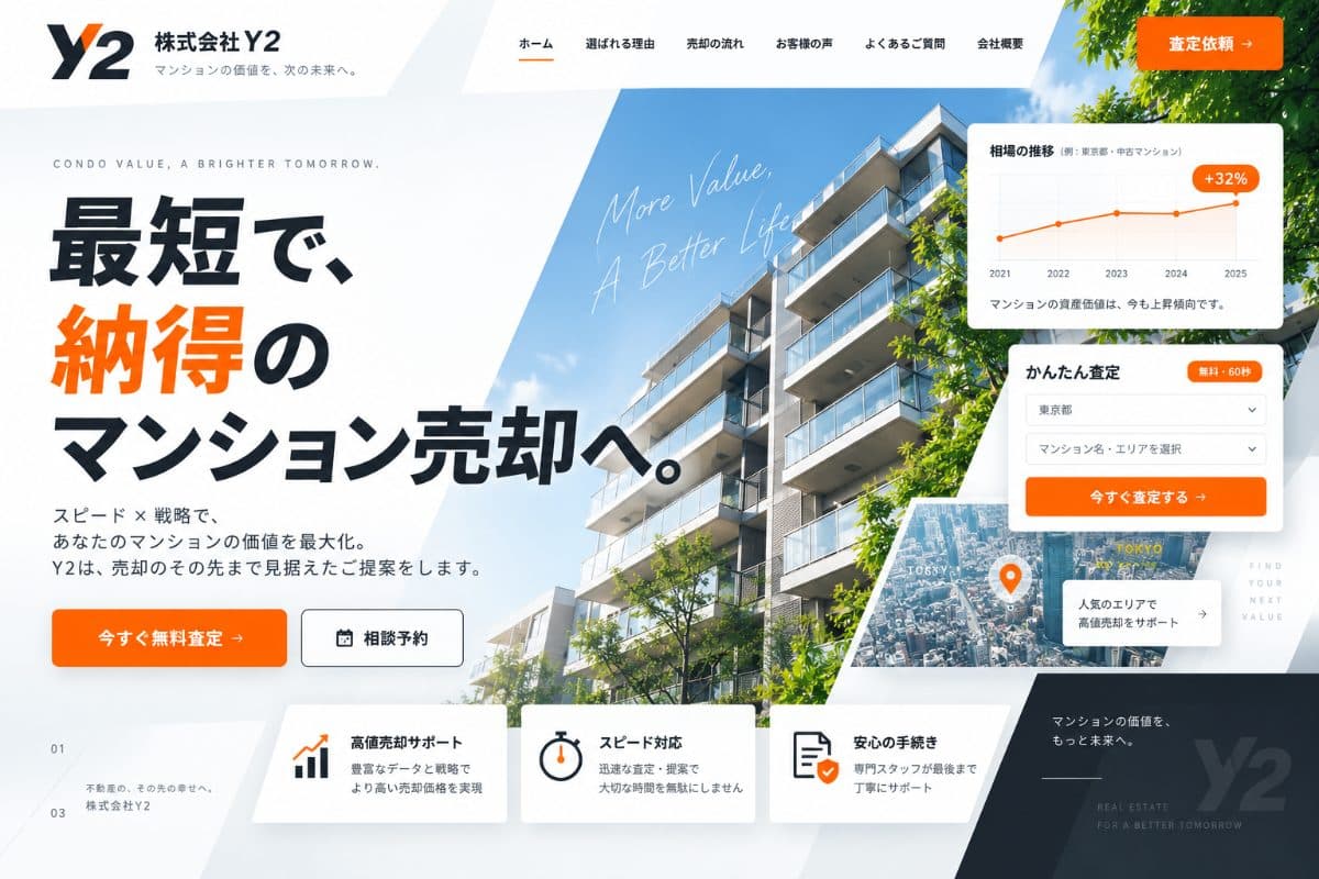 株式会社Y様 Webサイト