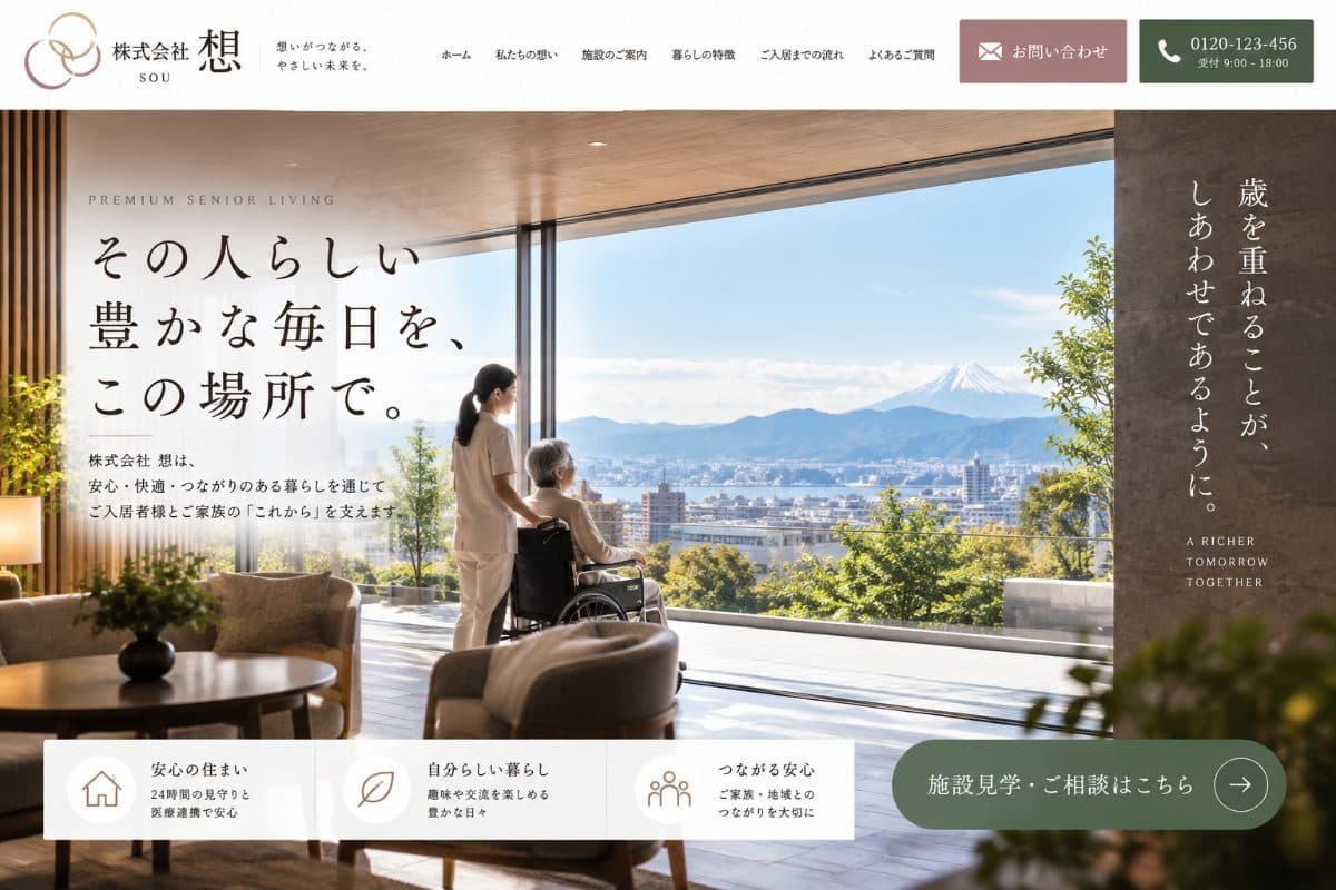 株式会社O様 Webサイト