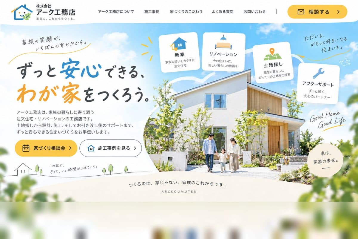 株式会社A様 Webサイト
